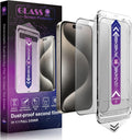 2 Pack Matte Screen Protector for iPhone 16 Pro Max 6.9-Inch Auto Dust Removal, No Bubbles, Tempered Glass Film, Easy Installation