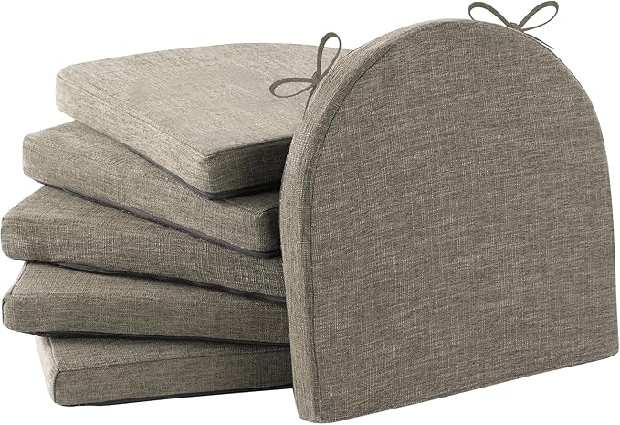 IPYNBAP Chair Cushions for Dining Chairs, Kitchen Chair Cushions, Non Slip by IPYNBAP
