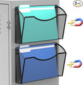 Gawerk Magnetic Wall File Folder, No Drilling Hanging Metal Document Paper Mail by Gawerk