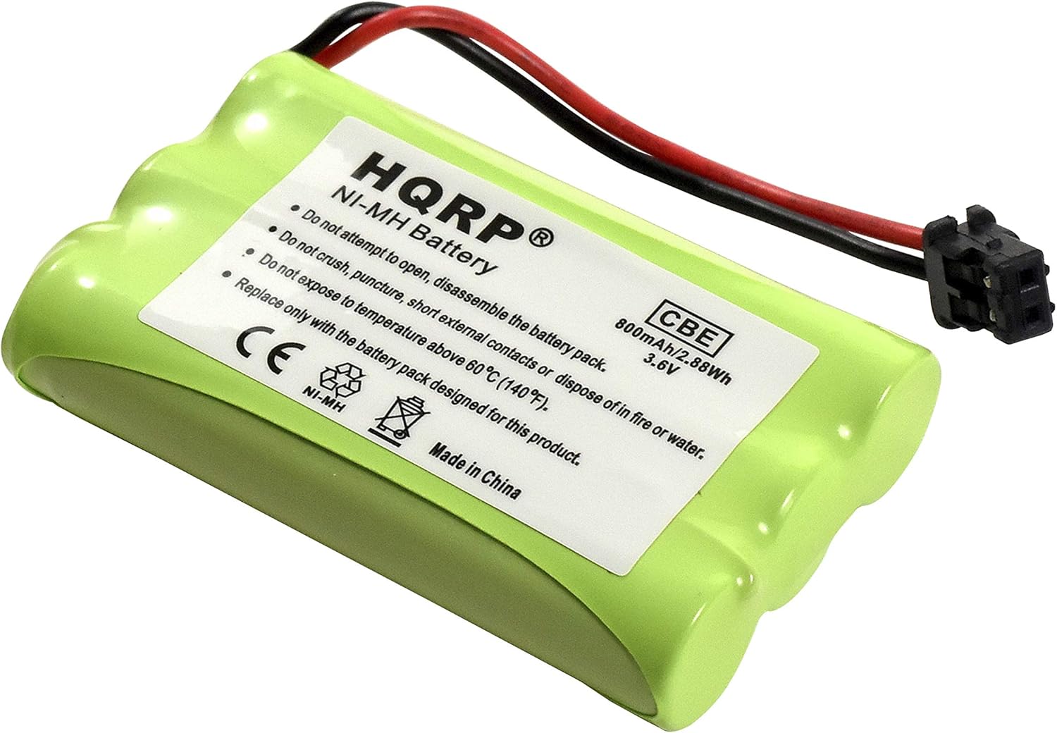 HQRP 20-Pack Cordless Phone Battery Compatible with Uniden PowerMax 5.8GHz 30878864022, Powermax 2.4 GHz, GE TL26402, GP 80AAALH3BMX, 80AAALH3BMZ Replacement
