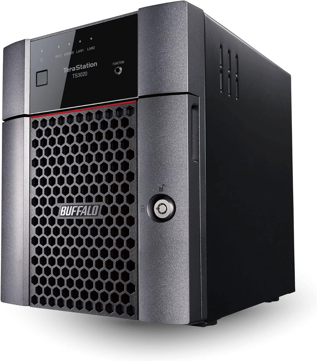 BUFFALO TeraStation 3420DN 4-Bay SMB 16TB (2x8TB) Desktop NAS w/Hard Drives Included Network Attached Storage
