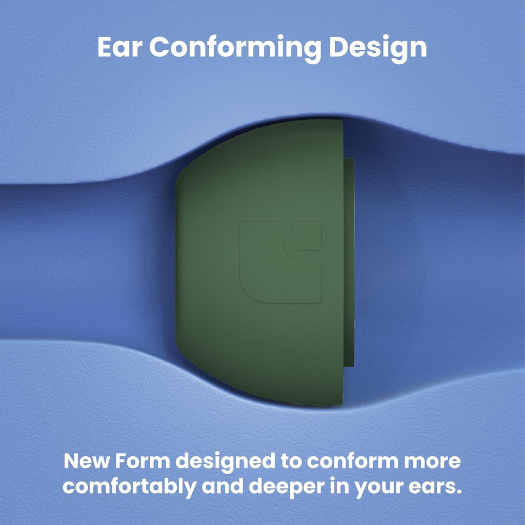 Foam Masters Ultra-Premium Memory Foam Ear Tips for AirPods Pro 1st & 2nd Gen | 3 Pairs | Black Magic Ver 6.0 | Secure | Comfort | Better Noise Cancel | Replacement Buds – Forest Green, Assorted S/M/L