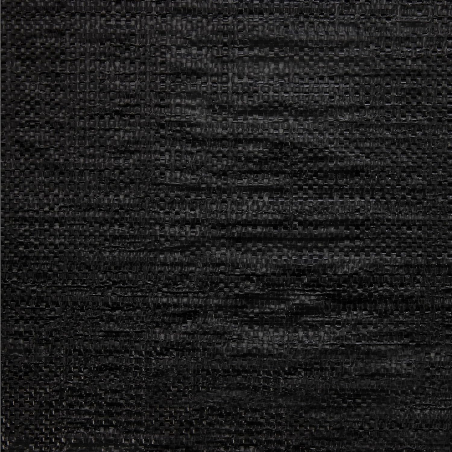 Amazon Basics Weed Barrier Fabric, Black, 1-Pack