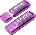 INLAND Micro Center Super Speed 256GB 2-Pack Ultra Flash Drive USB 3.0/USB3.1 Gen1 Memory Stick with Keychain Thumb Drive Photo Stick Jump Drive