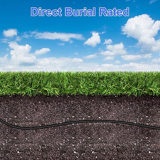 300FT Cat6 Outdoor Ethernet Cable, Heavy Duty Direct Burial, 24AWG CCA Patch - Image 6