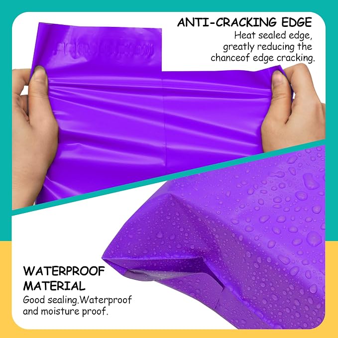 Poly Mailers 10x13 inch 25 Pcs, Waterproof and Tear-resistant Shipping Bags - Image 4