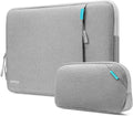 tomtoc 360 Protective Laptop Sleeve Set for 15-inch MacBook Air M4/A3241 2025, M3/A3114 M2/A2941, 15-inch MacBook Pro A1990 A1707, Dell XPS 15 Plus, Water-Resistant Laptop Case with Accessory Pouch