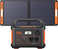 Jackery Solar Generator 300, 293Wh Backup Lithium Battery with 1XSolar Panel SolarSaga 100W, 110V/300W Pure Sine Wave AC Outlet for RV Outdoors Camping Travel Blackout