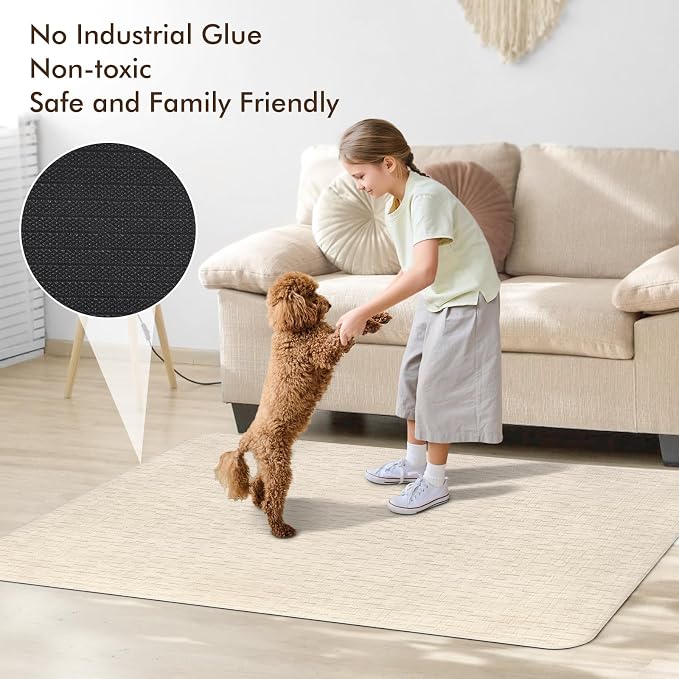 Blvornl Office Chair Mat for Hardwood Floor, Large Anti-Slip Hard Floor - Image 7