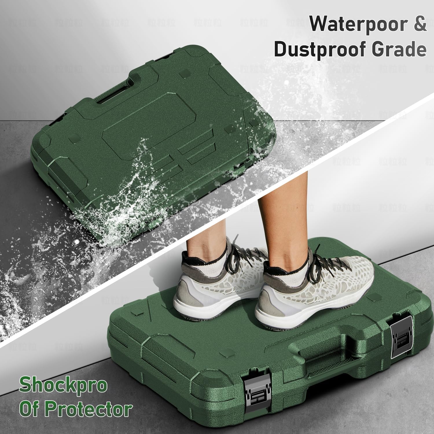 Starlink Gen 3 Standard Hard Carrying Case – Waterproof Travel EVA Storage Box for Dish & Accessories, Adapter & Stand – Rugged Protection for RV & Outdoor Use