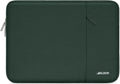 MOSISO Laptop Case 15 inch, 15 inch Laptop Sleeve Compatible with MacBook Air 15 M4 A3241 M3 A3114 M2 A2941 2025 2024 2023,Dell XPS 15,Polyester Vertical Computer Sleeve Bag with Pocket,Midnight Green