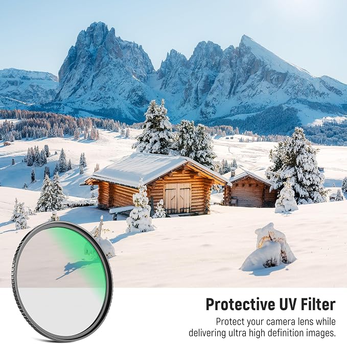 NEEWER 52mm MC UV Protection Filter 24 Layer Multi Resistant Nano Coatings/HD - Image 2
