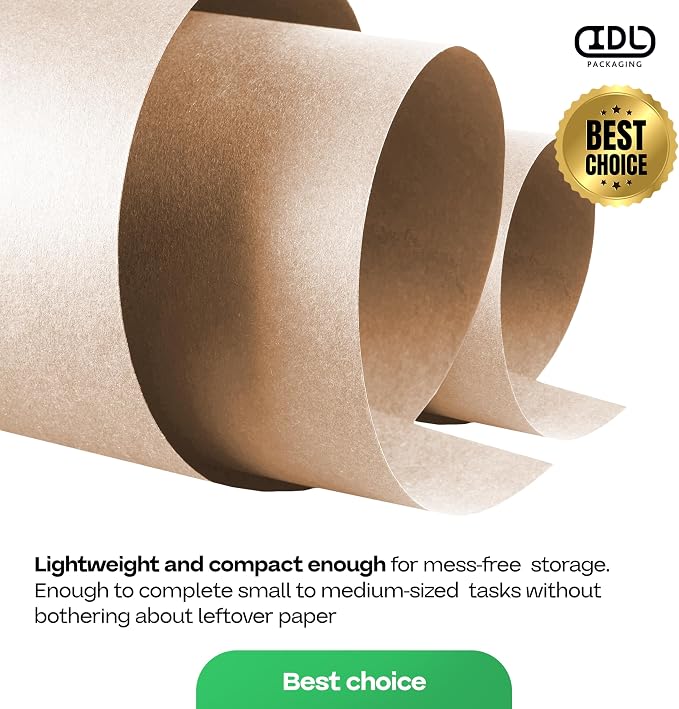 Brown Kraft Paper Roll 36" x 1200" - Image 7