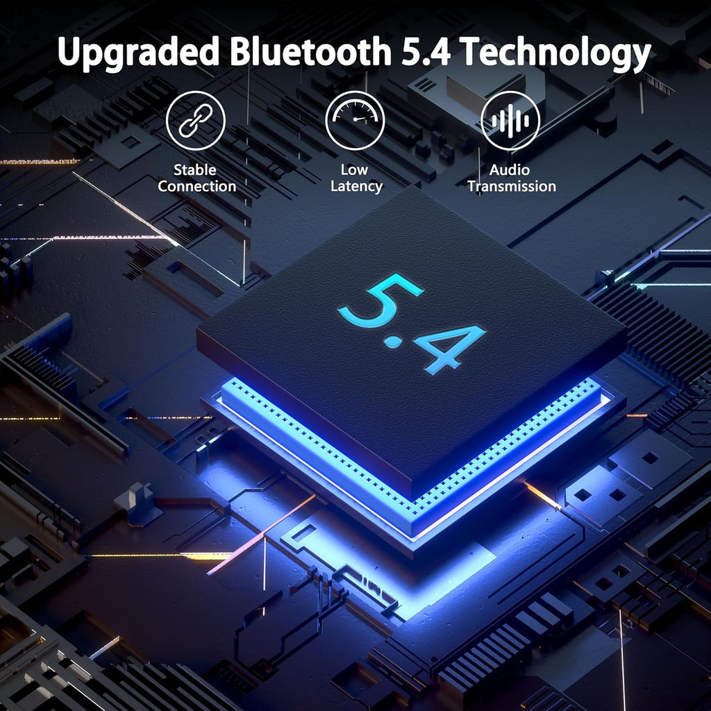 USB-C Bluetooth Adapter for PS5, Bluetooth 5.4 Audio Adapter for PC, Plug and Play, Wireless Audio Transmitter for Bluetooth Headphones & Earbuds to PS4/PS5/Switch Dock/PC/Laptop/TV