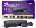 Roku Streambar SE | 2-in-1 TV Soundbar with Built-in 4K/HD/HDR Streaming, Premium Speakers, & Enhanced Speech Clarity for Crisp, Clear Dialogue - Quick Guided Simple Setup
