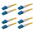 SpeedyFiberTX – 4-Pack 1 Foot LC to LC Fiber Patch Cable, Corning SMF-28 by SpeedyFiberTX