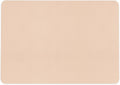 Nekmit Leather Desk Blotter Pad 17 x 12 Inches, Flat, Non-Slip, Waterproof, Apricot