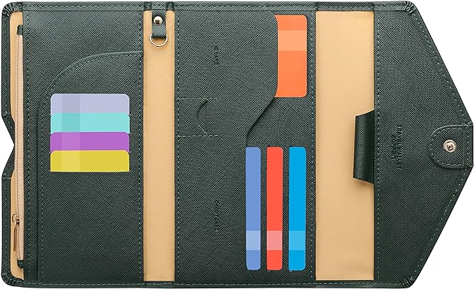 ZOPPEN Mulit-purpose Rfid Blocking Passport Holder Travel Wallet Passport and by Zoppen