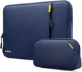 tomtoc 360 Protective Laptop Sleeve Set for 15-inch MacBook Air M4/A3241 2025, M3/A3114 M2/A2941, 15-inch MacBook Pro A1990 A1707, Dell XPS 15 Plus, Water-Resistant Laptop Case with Accessory Pouch