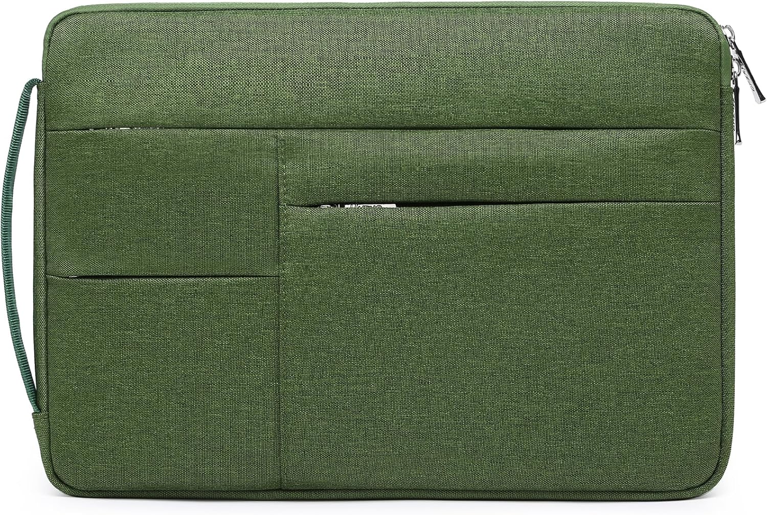 HYZUO 17-17.3 Inch Laptop Sleeve Bag Briefcase for 17" 17.3" HP/Dell/ASUS/Acer/LG/MSI Gaming Laptop/Razer Blade 17/18, Men Women NoteBook Protective Case Bag, Grass Green