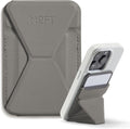 MOFT Magnetic Wallet Stand Compatible with iPhone 16/15/14/13/12 Series, Angle Adjustment & Magsafe Compatible MOVAS Phone Stand,Taupe