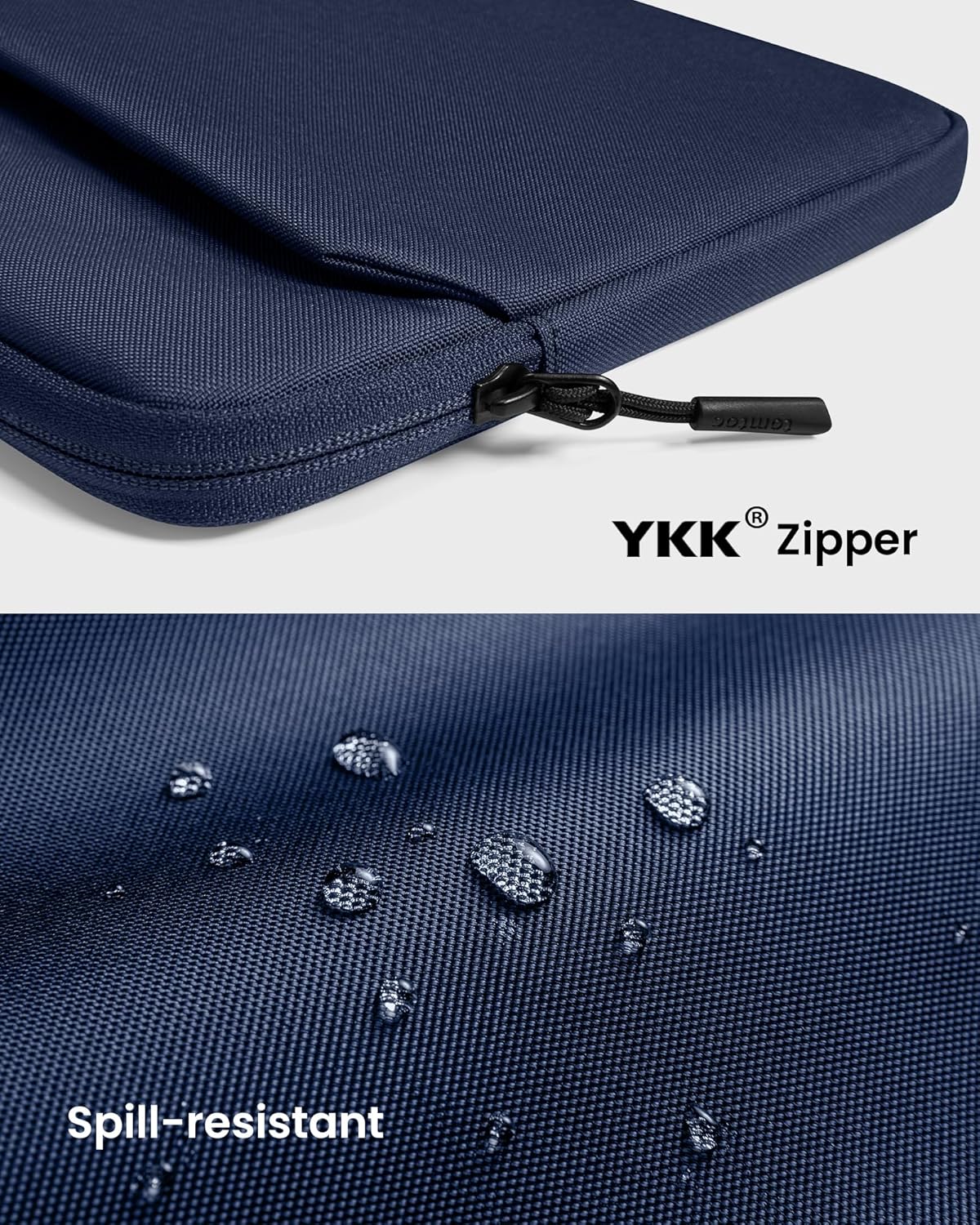 tomtoc Slim Laptop Sleeve for 16-inch MacBook Pro M4/M3/M2/M1 Pro/Max 2024-2019, XPS 15 Surface Book 3 The New Blade 16, Recycled Water-Resistant Protective Laptop Case Bag
