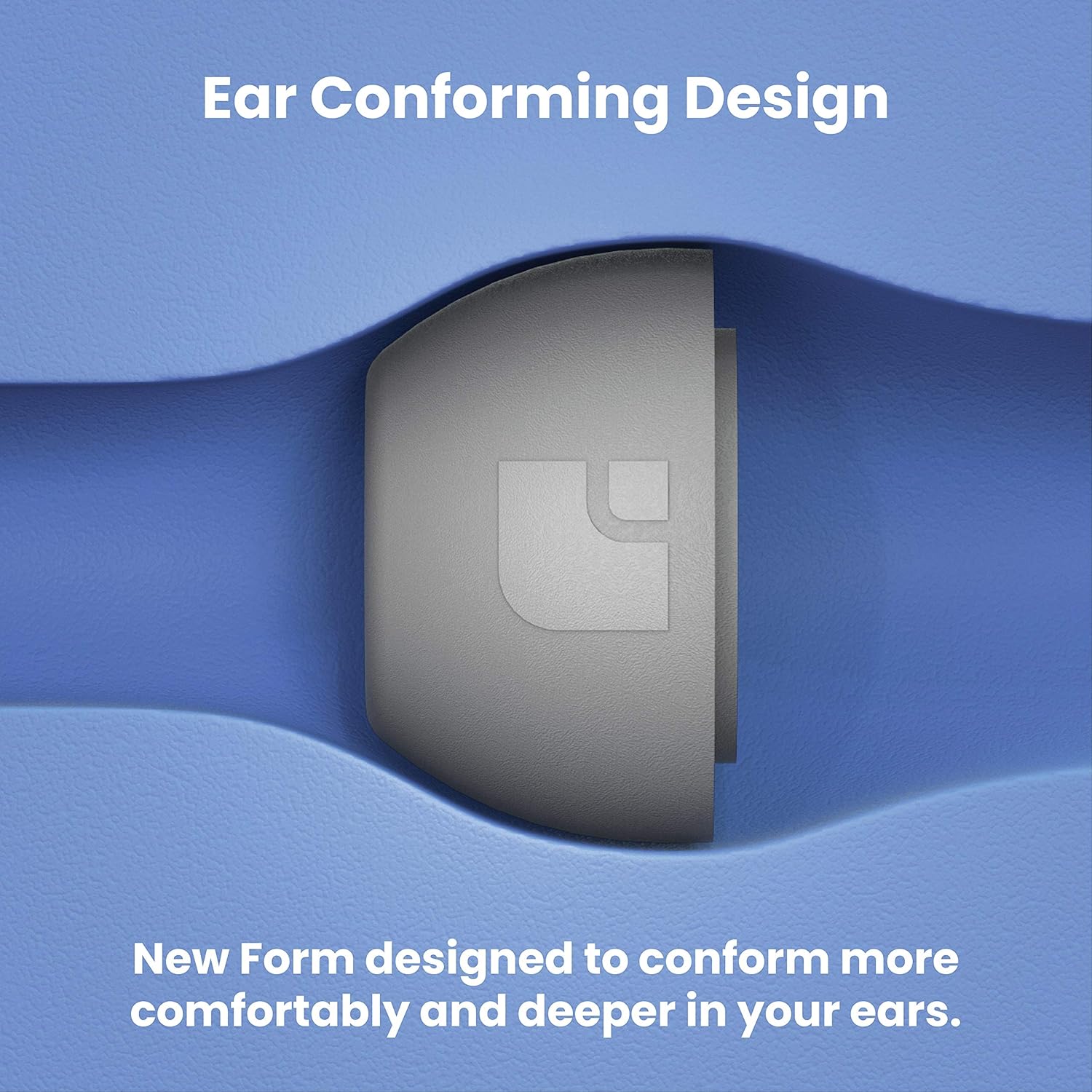 Foam Masters Ultra-Premium Memory Foam Ear Tips for AirPods Pro 1st & 2nd Gen | 3 Pairs | Black Magic Ver 6.0 | Secure | Comfort | Better Noise Cancel | Replacement Buds – Gray, Large