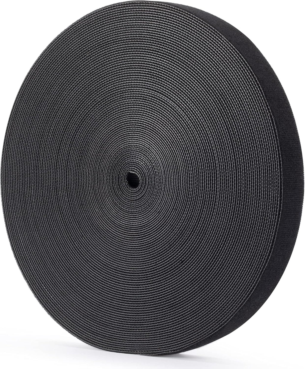 Reusable Wire Management Roll Nylon Fastening Cable Ties Straps Xnakko 3/4 inch double-sided hook and loop tape (Black, 25 yards)