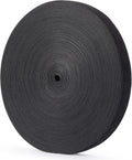 Reusable Wire Management Roll Nylon Fastening Cable Ties Straps Xnakko 3/4 inch double-sided hook and loop tape (Black, 25 yards)