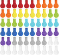Wrap-It Storage - Mini Multi-Color Cable Labels (60 Pack) - Colorful Charger & Wire Labeler