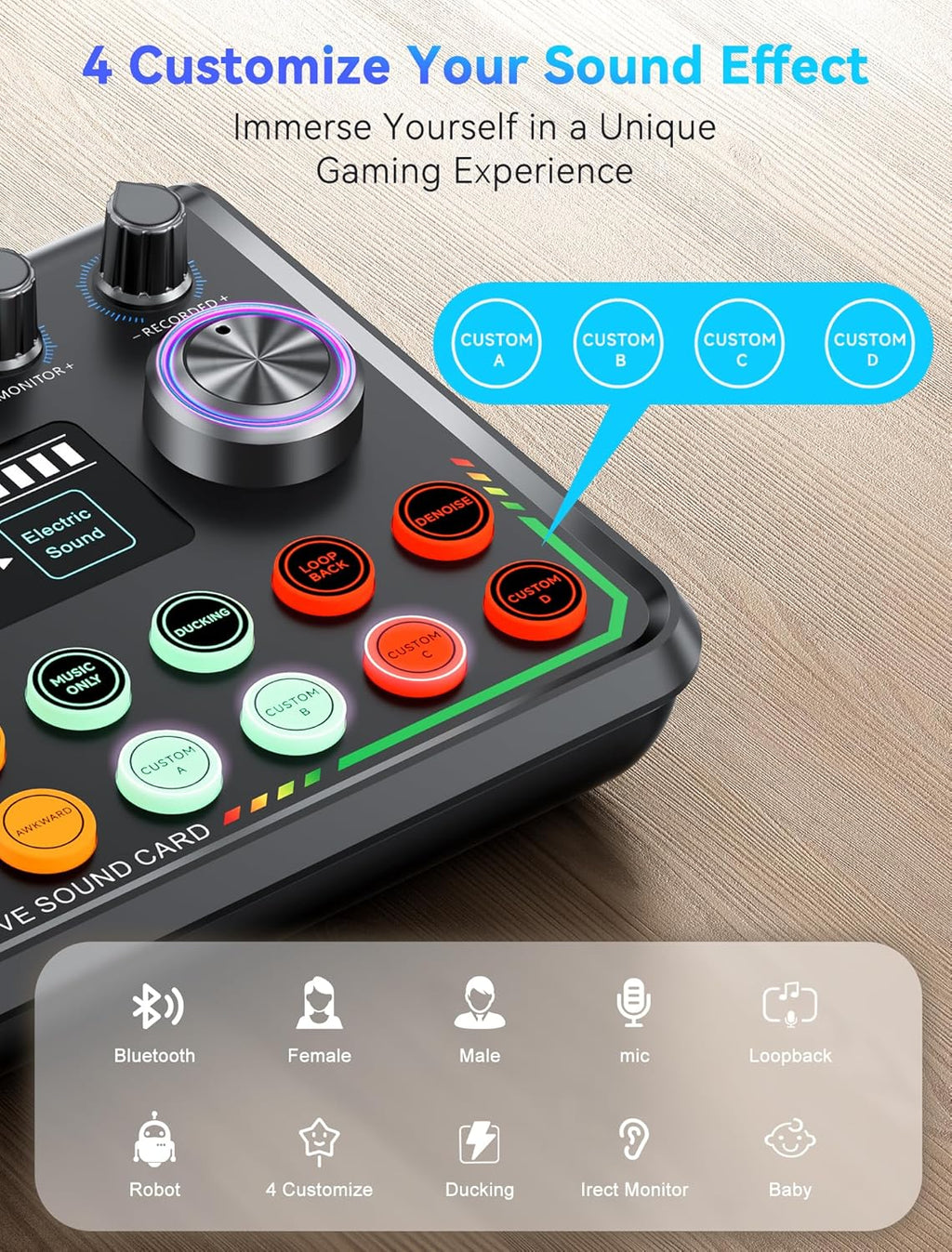 SINWE Podcast Equipment Bundle for 2,Audio Interface with Podcast Microphone for Smartphone & PC,All-in-One DJ Mixer,Plug-and-Play,Perfect for Streaming, Singing, YouTube & Gaming