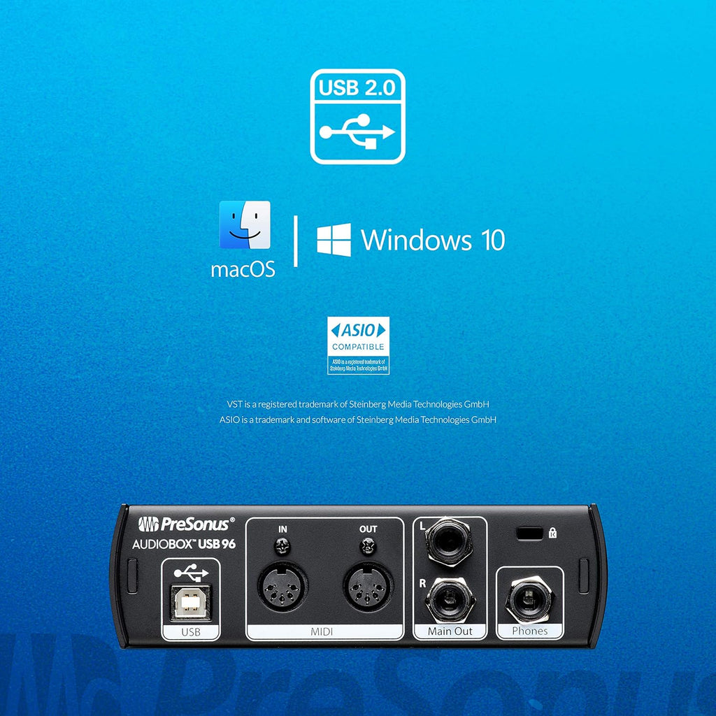 PreSonus AudioBox USB 96 Studio with Studio One Pro Software