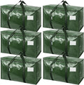 TICONN 6 Pack Extra Large Moving Bags Heavy Duty by TICONN