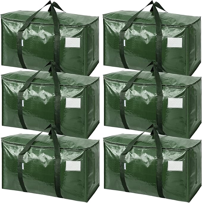 TICONN 6 Pack Extra Large Moving Bags Heavy Duty by TICONN