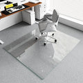 Koonmi Chair Mat for Carpet, Tempered Glass 46"x55" Office Chair Mat, Glass by KOONMI