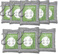 8 Pack Bamboo Charcoal Air Purifying Bag, Activated Charcoal Bags Odor Absorber, Moisture Absorber, Natural Car Air Freshener, Shoe Deodorizer, Odor Eliminators For Home, Pet, Closet, Car