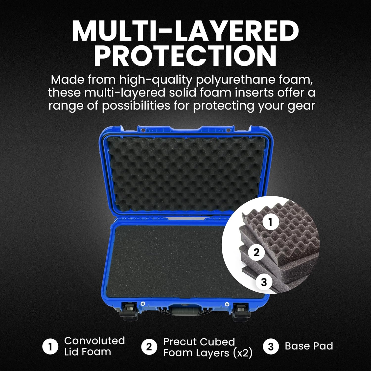 NANUK Wheeled Series 935 Lightweight NK-7 Resin Waterproof Protective Case