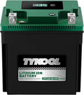 TYKOOL YTX14AH-BS-STD, LiFePO4 Lithium Motorcycle Battery,12.8V 7Ah,420CCA,5X Longer Life,Digital Readout, Powersports Battery,Fits for ATV, UTV, Scooter, Snow mobile,Polarity:[+ -]