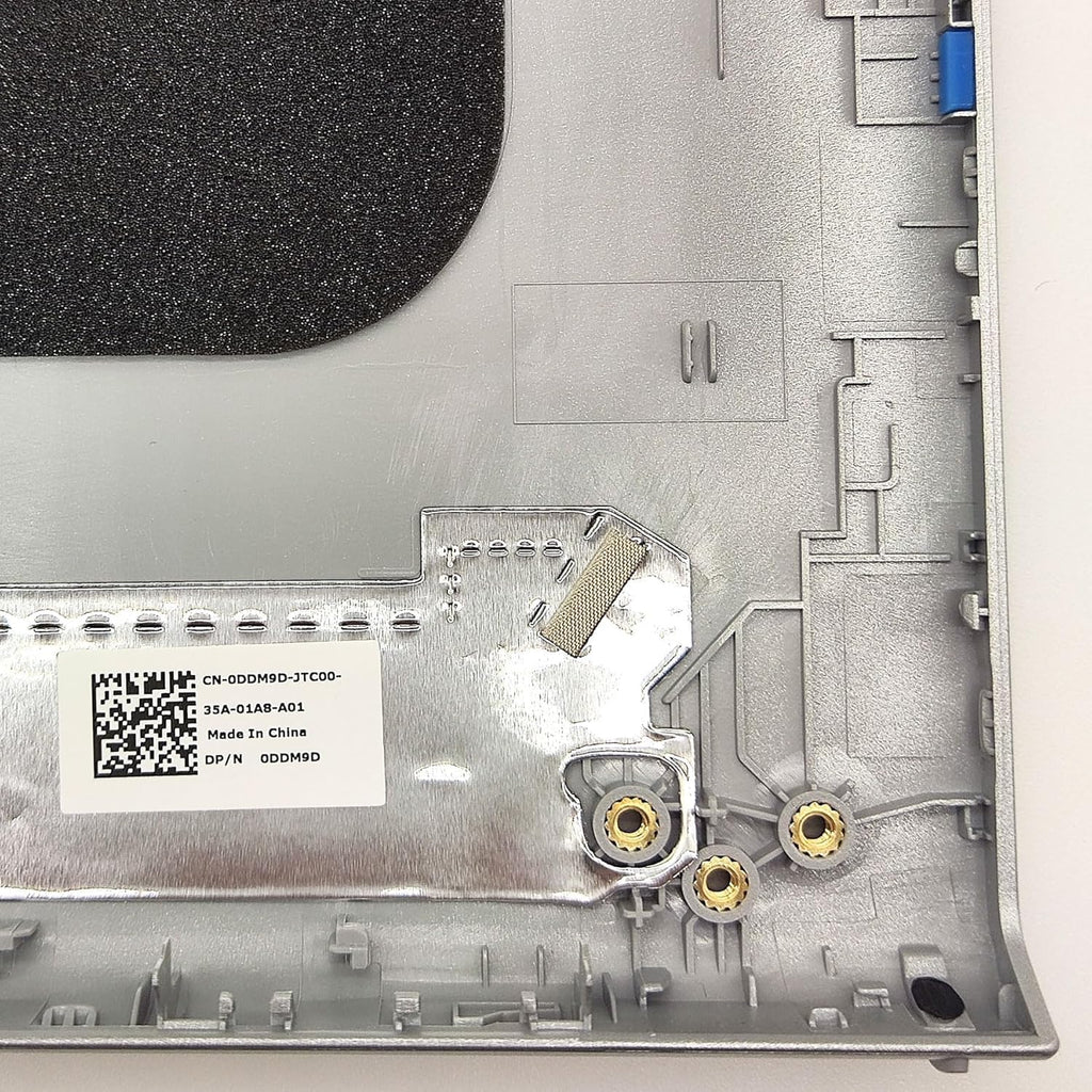 Replacement LCD Back Cover Rear Top Lid with Hinges for DELL Inspiron 15 3510 3511 3515 3520 3525 Series Laptop 0DDM9D DDM9D Silver