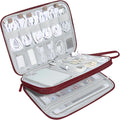 CILLA Electronics Organizer Travel, Travel Cord Organizer Case, Compact Electronics Accessories Bag for Cable, Cord, Charger, Phone