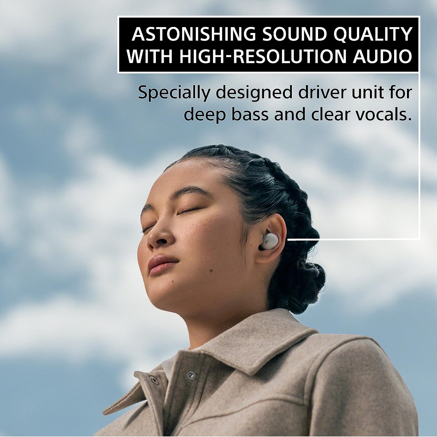 Sony WF-1000XM5 The Best Truly Wireless Bluetooth Noise Canceling Earbuds & in-Ear Headphones with Alexa Built-in, Black