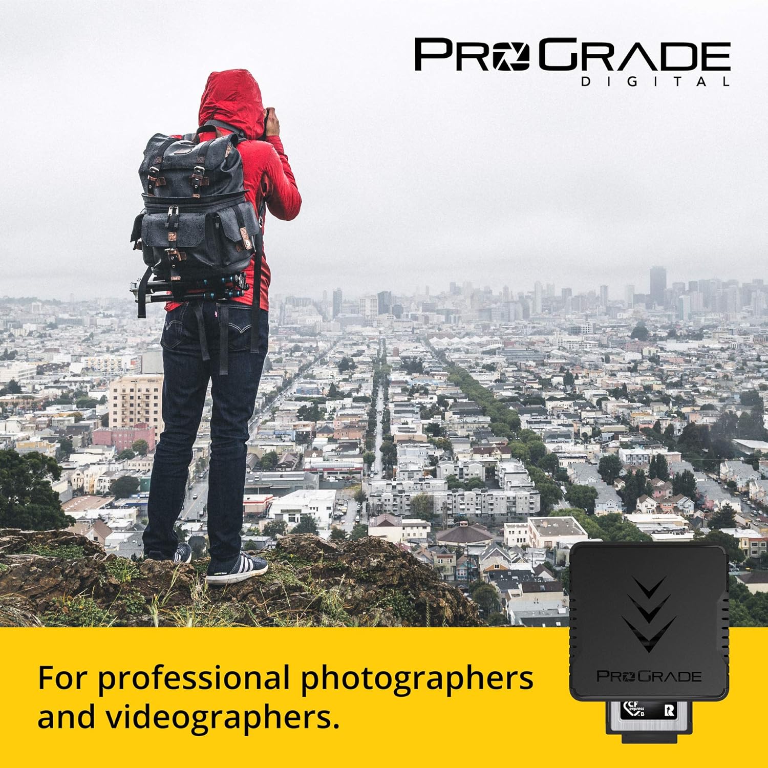 CFexpress Type B and SD UHS-II Dual-Slot Memory Card Reader by ProGrade Digital | USB 3.2 Gen 2 for Professional Filmmakers, Photographers & Content Creators