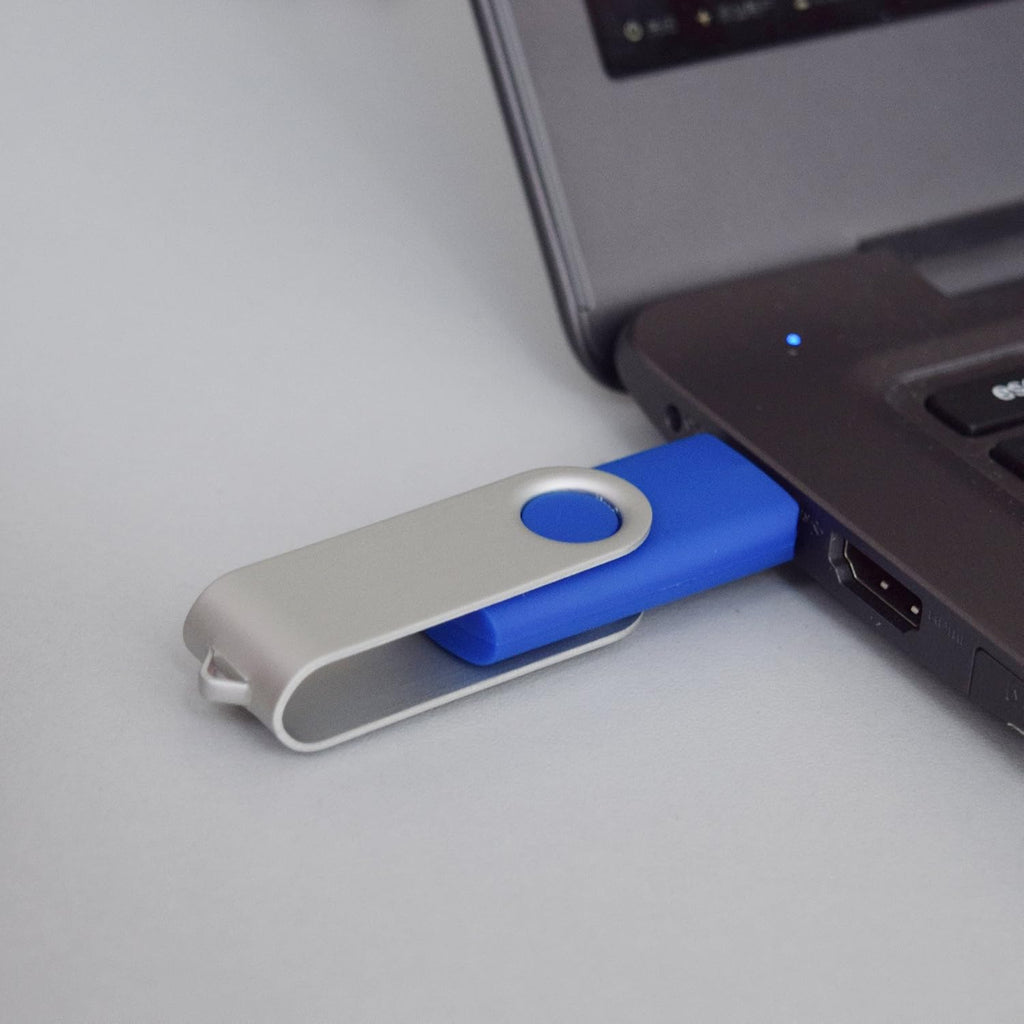 10 Pack 16GB USB Flash Drives 16GB Flash Drive 10 Pack USB Memory Stick 10 Piece USB 2.0-Blue