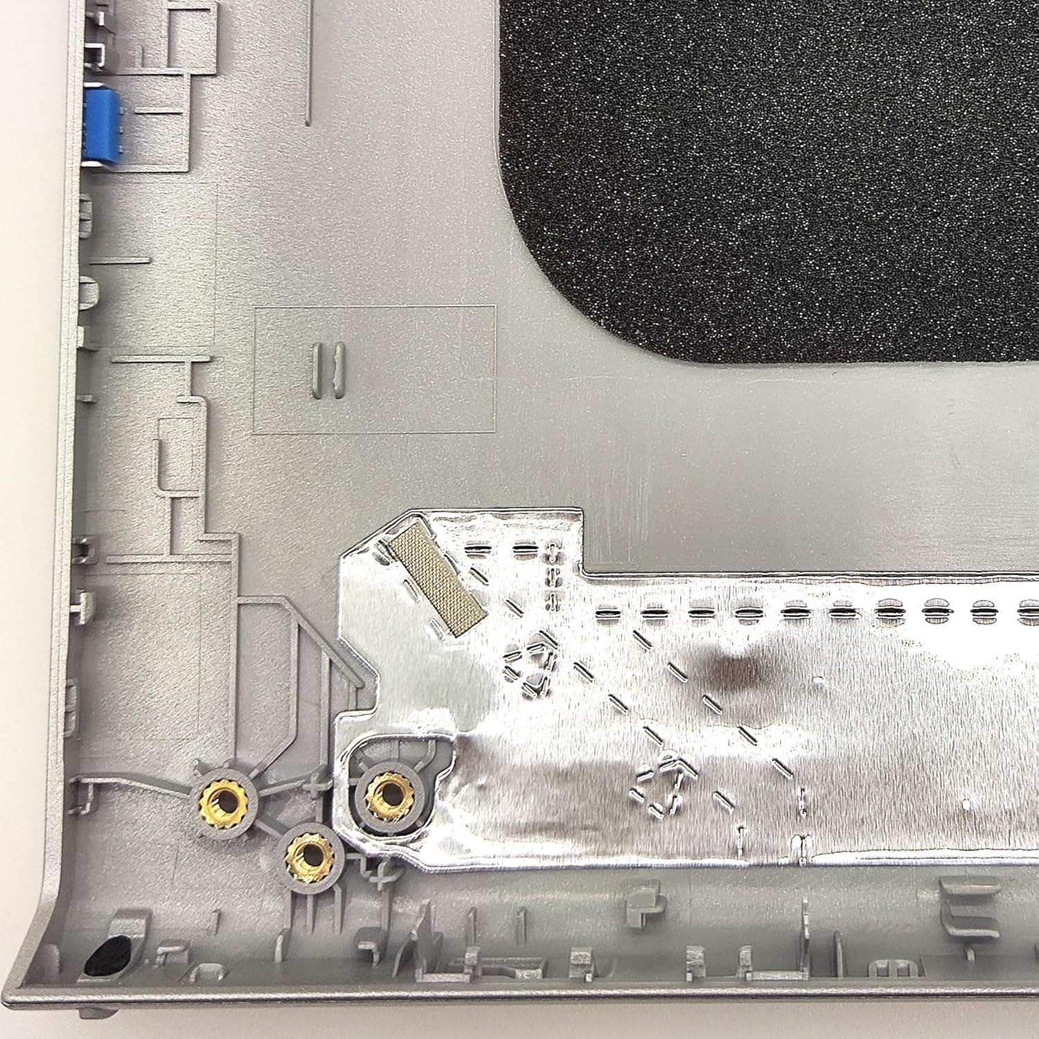 Replacement LCD Back Cover Rear Top Lid with Hinges for DELL Inspiron 15 3510 3511 3515 3520 3525 Series Laptop 0DDM9D DDM9D Silver
