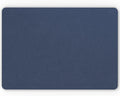Nekmit Leather Desk Blotter Pad 17 x 12 Inches, Flat, Non-Slip, Waterproof, Blue